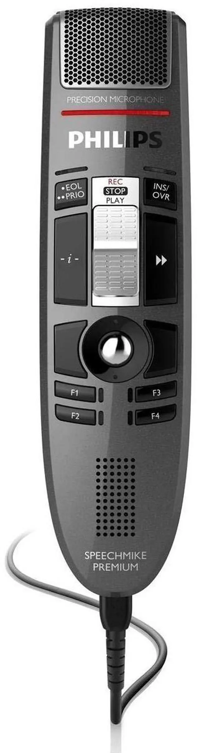Main image of Philips SpeechMike Premium Dictation USB Microphone, Slide-Switch, LFH3510