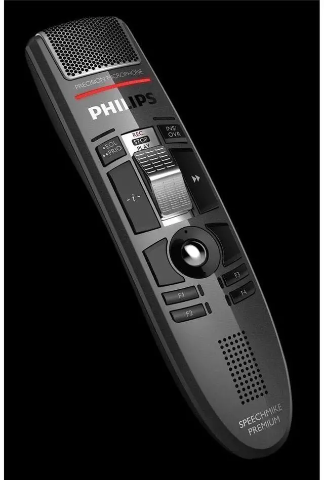 Alt view image 5 of 5 - Philips SpeechMike Premium Dictation USB Microphone, Slide-Switch, LFH3510