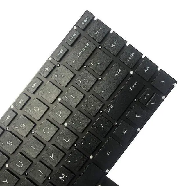 Alt view image 3 of 5 - Zahara Laptop US Keyboard Black for HP 14-DK Series 14-dk0028wm 14-dk0045nr 14-dk0053od 14-dk0075nr dk1025wm 14-dk0028wm 14-dk0022wm 14-dk1003dx 14-dk0002dx 14-dk0010ds 14-dk0010nr 14-dk1013od