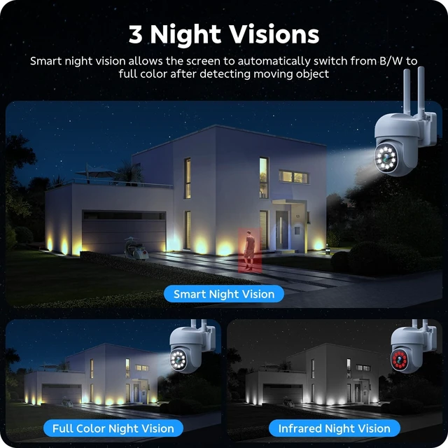 Alt view image 3 of 5 - CAMCAMP Wireless Security Camera Outdoor WiFi Pro for Home 24/7 Recording