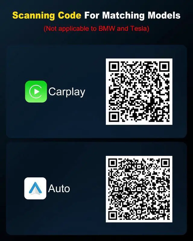 Alt view image 5 of 5 - Locatedrise 2026 Wireless CarPlay Adapter & Android Auto Wireless AdapterMagic Box Upgrade Edition (Built-in Cooling Fan), Stream Netflix, YouTube, for Cars with OEM Wired CarPlay/Androi