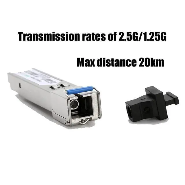 Alt view image 4 of 5 - Iszo High-Power GPON OLT C+++ with 7dBm SC UPC, Optical PON Module, 2.5/1.25Gbps, Max Distance 20km, Compatible with OLT BDCOM HIOSO VSOL Think TPLINK and More (1pcs, 8dB)