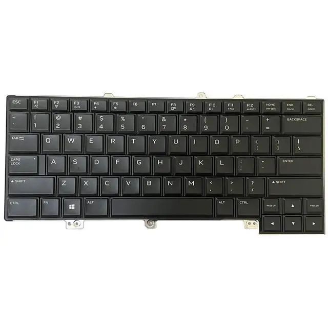 Alt view image 2 of 5 - Zahara RGB Keyboard Colorful Backlight US Replacement for DELL 15 R4 0DG2JY 006T78 PK1326S1A00 P69F P69F002