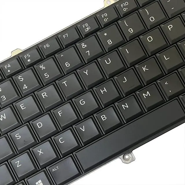 Alt view image 4 of 5 - Zahara RGB Keyboard Colorful Backlight US Replacement for DELL 15 R4 0DG2JY 006T78 PK1326S1A00 P69F P69F002
