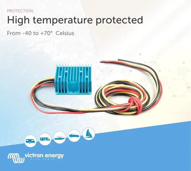 Alt view image 4 of 5 - Victron Energy Orion IP67 24/12-Volt 20 amp DC-DC Converter, Non-Isolated