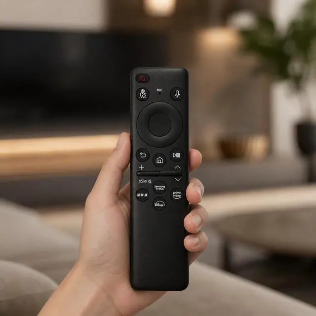 Alt view image 2 of 5 - Replacement Voice Remote Control for Samsung Smart QLED TV QN55Q70D QN65Q70D QN75Q70D QN85Q70D QN55Q70C QN65Q70C QN75Q70C QN85Q70C QN50Q80C QN55Q80C QN65Q80C QN75Q80C QN85Q80C QN98Q80C