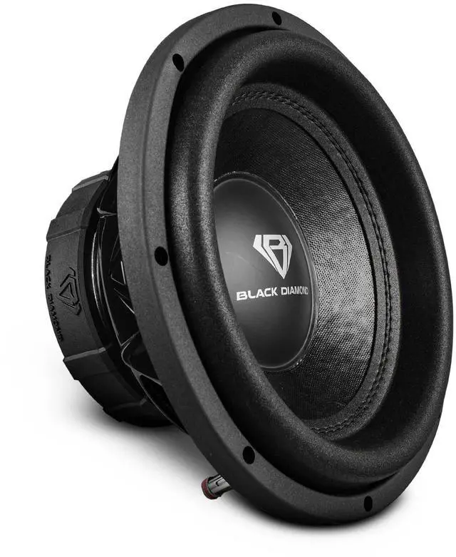 Main image of BLACK DIAMOND DIA-10S 10" Car Subwoofer 220W RMS, 4-Ohm Single Voice Coil, Deep Bass, High-Performance Steel Basket & Foam Surround - Single