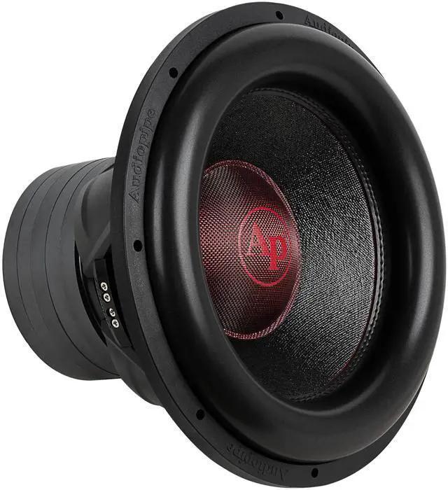 Main image of Audiopipe 15" Quinta Stack Composite Cone Subwoofer (TXX-BDC-V-15), Superior Performance, 3000W, 5 Magnets, BASV Voice Coil, Aluminum Basket, Weaved Tinsel Leads, Multi-Connect Terminals, 2 * 4 Ohms