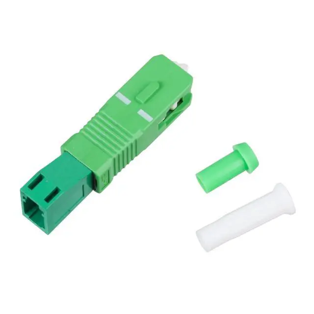 Alt view image 2 of 5 - Xunsomten - 8pcs SC/APC Male to LC/APC Female Fiber Optic Adapter