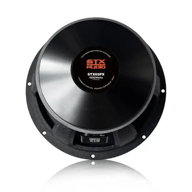 Alt view image 2 of 5 - STX Audio 1X STX65PX 6.5-Inch Super Mid Range Speaker Single, 4 Ohm, 1500W Max, 560W RMS, 97dB Sensitivity, 1.75" Voice Coil, 38oz Ferrite Magnet for Pro Car Audio