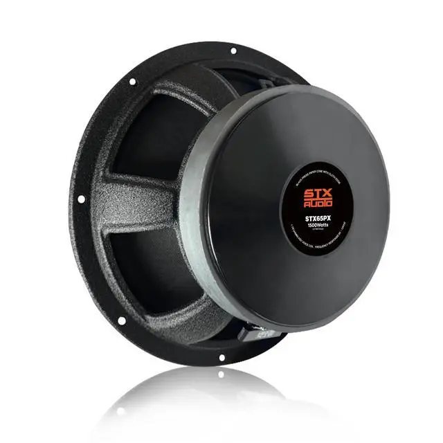 Alt view image 4 of 5 - STX Audio 1X STX65PX 6.5-Inch Super Mid Range Speaker Single, 4 Ohm, 1500W Max, 560W RMS, 97dB Sensitivity, 1.75" Voice Coil, 38oz Ferrite Magnet for Pro Car Audio