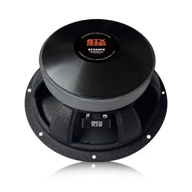 Alt view image 5 of 5 - STX Audio 1X STX65PX 6.5-Inch Super Mid Range Speaker Single, 4 Ohm, 1500W Max, 560W RMS, 97dB Sensitivity, 1.75" Voice Coil, 38oz Ferrite Magnet for Pro Car Audio