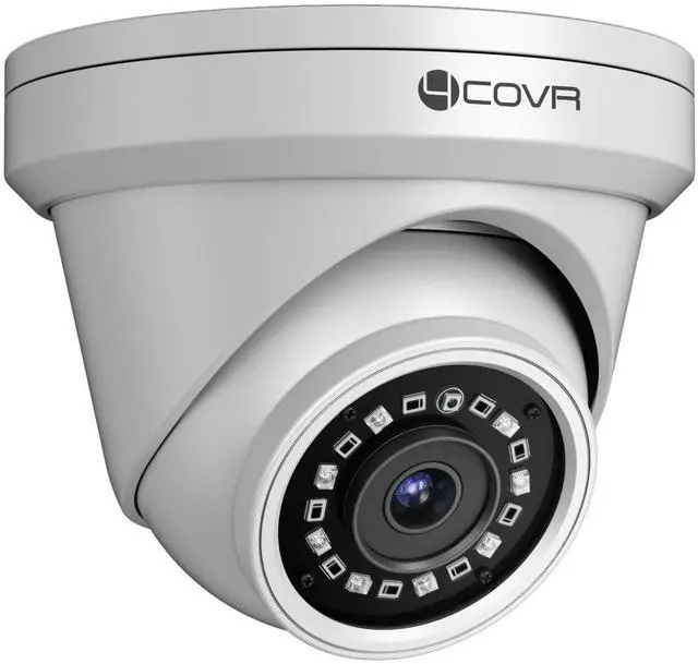 Main image of 4COVR 5MP PoE Security IP Camera Outdoor IP67, Wired Surveillance Dome Camera with Smart Human/Vehicle Detection, 110 Wide View Angle 2.8mm Lens, 18Pcs IR LED 100ft HD Night Vision, LY97AX5MA
