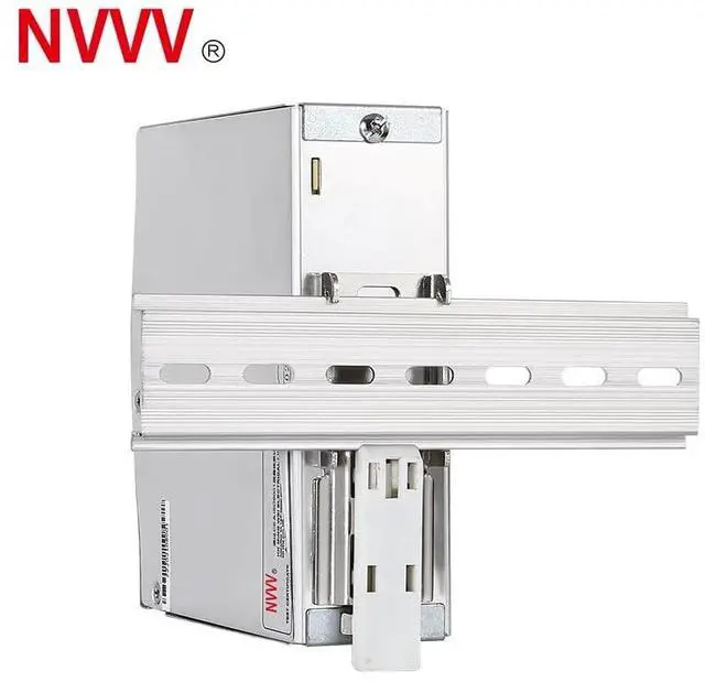 Alt view image 2 of 5 - 24Vdc 5Amp DIN-Rail Power Supply NDR 120W, Input:100-240VAC,Output:24VDC,Power Supply Switch Switching Converter DC