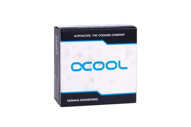 Alt view image 4 of 4 - Alphacool Eiszapfen Male to Female Adapter Fitting, 90 Degree Rotary, Deep Black, 4-Pack