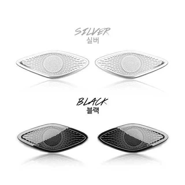 Alt view image 3 of 5 - Amzcar 2pcs Audio Tweeter Speaker Cover Car A-Pillar Small Horn Stainless Steel Compatible with Chevy Trailblazer 2021-2025 Accessories (Black)