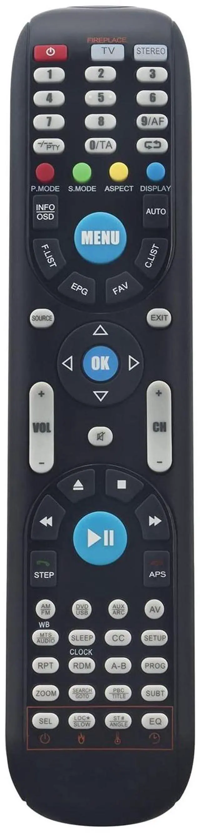Main image of New Replaced Remote Control FUTVRS1-BL Fit for Furrion TV FEHS28CAA FEHS39L6A FEHT39N8A FEHD19S0A FEFD22S0A FEFS48F7A FEFS58F7A FEFS50K9A FDFS40M4A FDUS50M7A FDUS50F1A FDHS32M1A FDFS40M1A