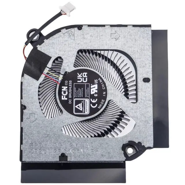 Alt view image 3 of 5 - Laptop CPU+GPU Cooling Fan for Acer Predator Helios 300 PH317-55 PH315-55 PH317-56 Nitro 5 AN515-58 AN517-55 N22C1 AN515-58-51R3 AN16-41 AN16-51 AN17-41 AN17-42 N23Q4 Series FPDG FPDH 12V