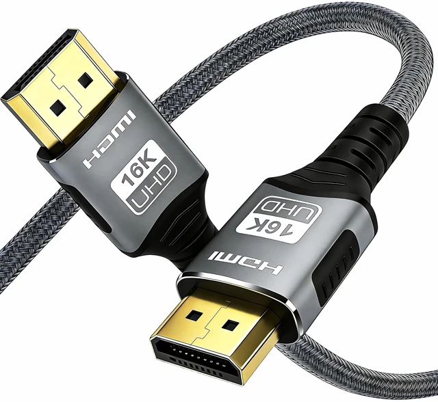 Main image of Jumaocun HDMI 2.2 Cable 96Gbps, 16K 8K@120Hz 4K@240Hz HDR10+ eARC Ultra High Speed HDMI Cord for PS5 PS5 Pro Xbox Series X/S Gaming Laptop TV Monitor Home Theater Dolby Atmos HDCP 2.3 VRR(10, feet)