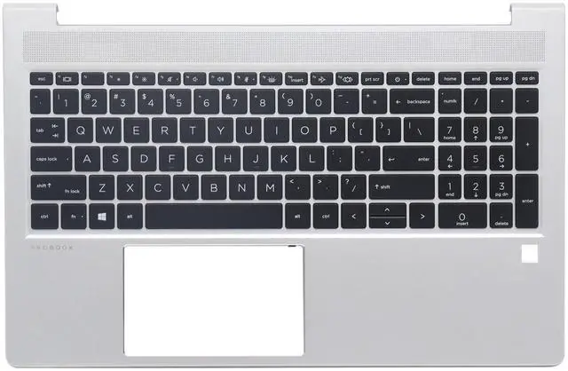Main image of New Replacement Palmrest for HP ProBook 450 G9 455 G9 Upper Case with Backlit Keyboard N01933-001