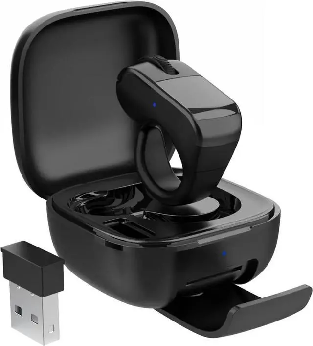 Main image of INSTAWOW AirKlc Finger Ring Mouse, Bluetooth Touchpad, Cursor Control, Video Scroll, Compatible with PC, Laptop, Mobile, Tablet