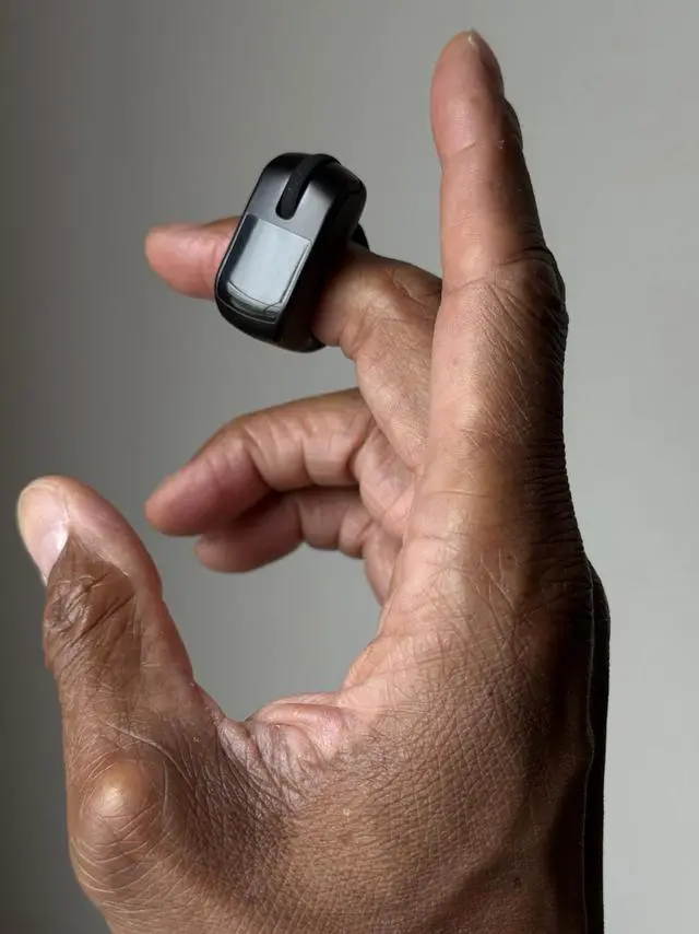 Alt view image 5 of 5 - INSTAWOW AirKlc Finger Ring Mouse, Bluetooth Touchpad, Cursor Control, Video Scroll, Compatible with PC, Laptop, Mobile, Tablet