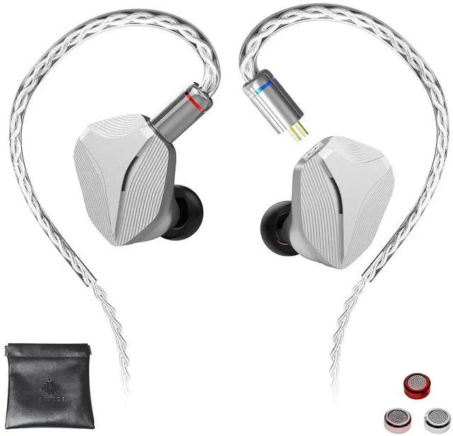 Main image of Hidizs MP145 in-Ear Monitors, WDC Coengineered, Custom Fast 14.5 mm Planar IEMs Wired Earphones, 3 Pneumatic Tuning Filters - Unlock 9 Different Sound Styles in One Pair Earbuds, OFC Cable 4.4mm