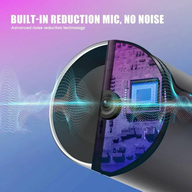 Alt view image 5 of 5 - QijiaView 4K Webcam, UHD CMOS Sensor, Noise Canceling Mic, AI Autofocus, Adjustable FOV, Built-in Privacy Cover, Works for Teams, Zoom, Google Meet, PC/Mac/Laptop/MacBook/Tablet