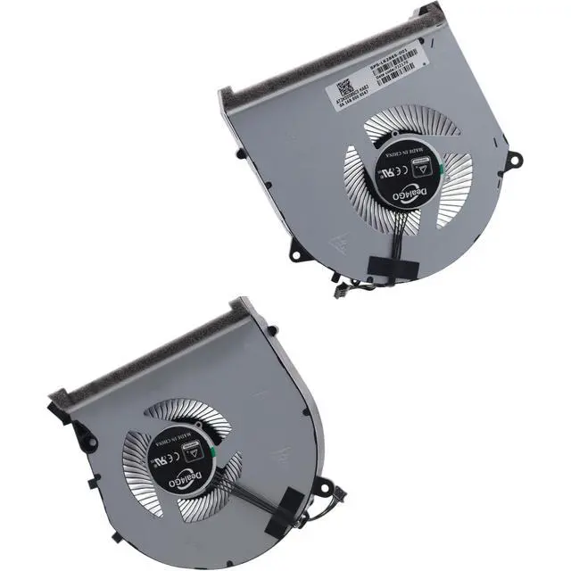 Alt view image 4 of 5 - Deal4GO CPU GPU Graphics Cooling Fan L62865-001 L62866-001 Replacement for HP OMEN 17-CB 17t-CB 2019 17-CB0005NA with RTX 20x0