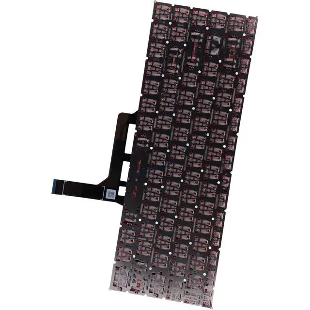 Alt view image 4 of 5 - Deal4GO Backlit Keyboard Replacement for MSI GF65 10UE 9SD GS65 GF63 9SC WS65 GS65VR PS63 PS42 MS-16W1/2 MS-16R6/5/4/3 MS-16Q2/3/4