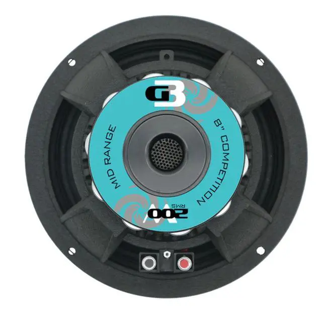 Alt view image 3 of 4 - Galeforce G3 8" 200 W RMS 8-Ohm Neodymium Competition Midrange Speaker