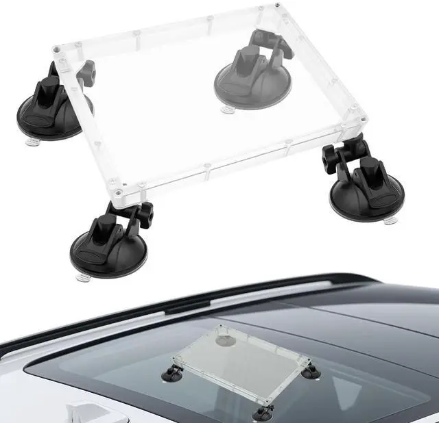 Main image of Car Suction Cup Mount Compatible for Starlink Mini, Strong Suction Protective Mounting Case for Car Sunroofs Dashboard Windows RVs, Trucks, Boats Vibration-Proof Stable Satellite Signal