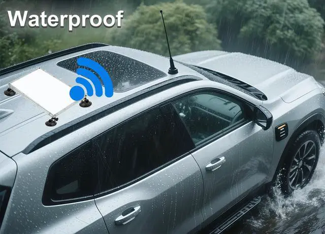 Alt view image 2 of 5 - Car Suction Cup Mount Compatible for Starlink Mini, Strong Suction Protective Mounting Case for Car Sunroofs Dashboard Windows RVs, Trucks, Boats Vibration-Proof Stable Satellite Signal