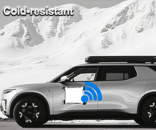Alt view image 3 of 5 - Car Suction Cup Mount Compatible for Starlink Mini, Strong Suction Protective Mounting Case for Car Sunroofs Dashboard Windows RVs, Trucks, Boats Vibration-Proof Stable Satellite Signal