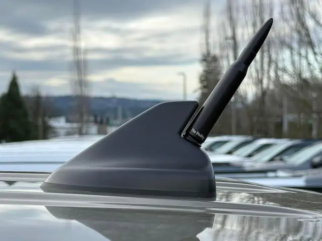 Alt view image 2 of 5 - CravenSpeed Bullet Style Stubby Antenna Compatible with Ford Ranger and Maverick 2019-2026 ^^ 4.2 Inches ^^ Short Antenna Replacement ^^ Made in the USA