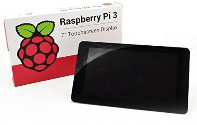 Main image of Raspberry Pi Official 7 Inch Touch Screen for Raspberry Pi 4 / pi 3/pi 2 Model B