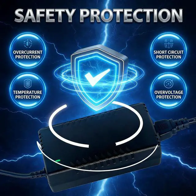 Alt view image 3 of 3 - 54V Power Adapter for Ubiquiti UniFi XG 6 PoE Switch