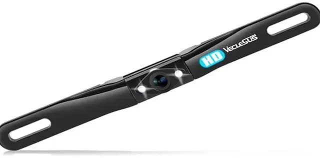 Main image of HD Backup Camera VECLESUS VC1 Car Rear View License Plate Back up Camera, Wide View Angle Night Vision Waterproof Easy Installation 720P Universal Backup Camera for Car, Sedan, Pickup, SUV and Truck