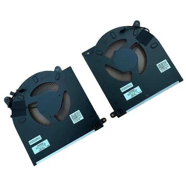Alt view image 3 of 5 - New Laptop CPU + GPU Cooling Fan for Dell Alienware M15 R3 M15 R4 AWM15-7272WHT-PUS AWM15R4-7689WHT-PUS 7818WHT ALWM15R3 Series 0D1X38 0TG9V0 EG50061S1-C070-S9A EG50061S1-C080-S9A 12V Fan