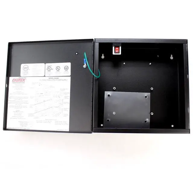 Alt view image 2 of 3 - Detex 90-800 Series 800 Power Supply, Filtered Output, 120V, 24VDC, 1A