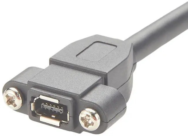 Alt view image 5 of 5 - Plinkwirekb IX A Key to RJ45 Cat6A Ethernet Cable 10Gbps Shielded IX40G-A-10P-JC(7.0) IX Type A Female to RJ45 Plug Screw Panel Mount Cord for Industrial Camera Machine Vision Robotic(0.3M/0.98FT)