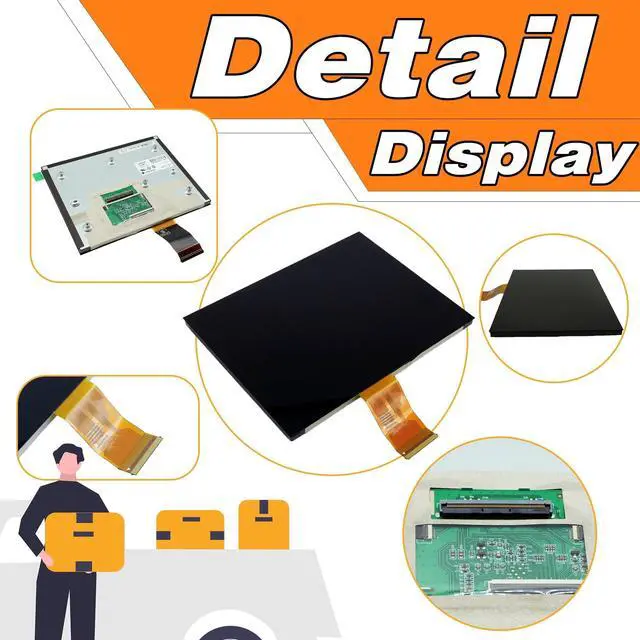 Alt view image 5 of 5 - 8.4" Uconnect Touch Screen 4C UAQ LCD Monitor Radio Navigation Compatible with Dodge Ram Chrysler Charger Jeep Cherokee Wrangler Gladiator Compass 2017-2022. LA084X01(SL)(02)