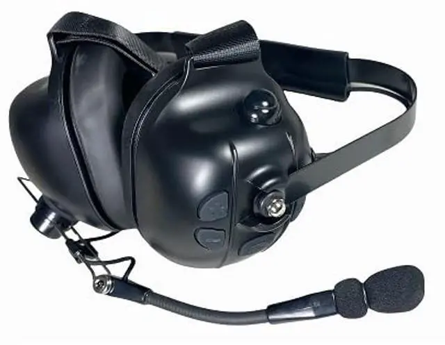Alt view image 2 of 5 - PRYME Wireless Dual-Muff Headset w/Boom Mic (BTH-800-MAX-OHB)