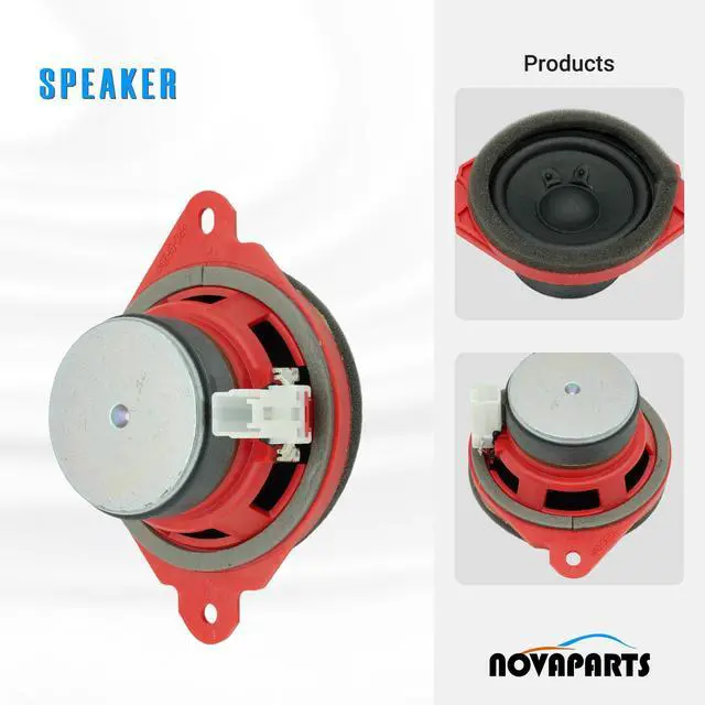 Alt view image 2 of 5 - NOVAPARTS Speaker for 2013-2025 Mazda 3 CX-30 CX-5 CX-50 CX-9 Instrument Panel Speaker GKK866960 GKK8-66-960