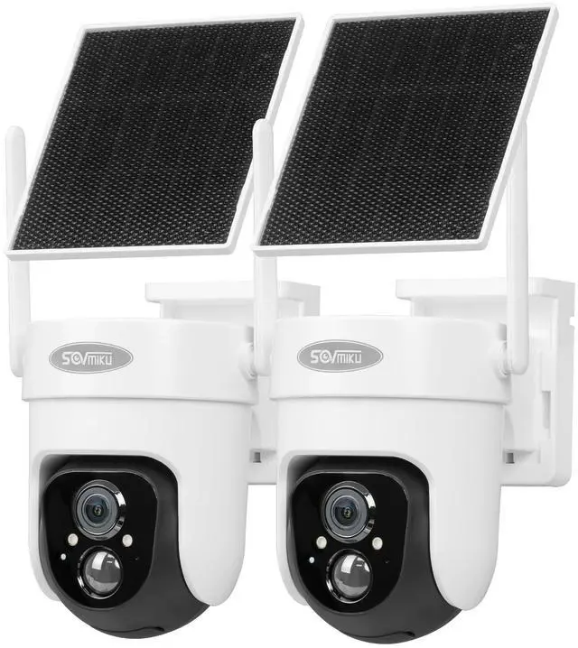 Main image of Vicohome 2CQ4G 2K AI Solar Security Camera Wireless Outdoor, Battery Powered Cam, Color Night Vision, Two Way Audio, Motion Detection, Easy to Setup, Audible Flashlight Siren, 180 Days Exchange