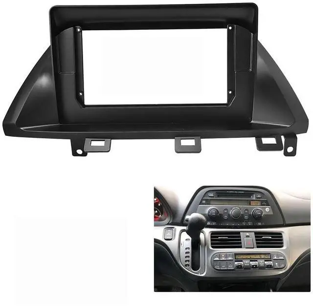Main image of 10.1'' Car Radio Stereo Fascia Frame Panel Trim Bezel for Honda Odyssey 2005 06 07 08 09 10 Mounting Kit USA Version
