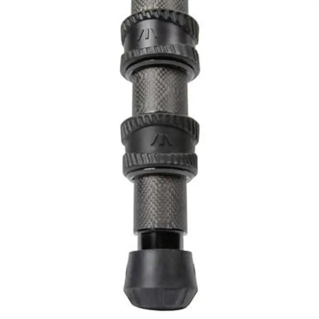 Alt view image 5 of 5 - Fatboy Tripods Traverse 3 Section Tripod - Carbon Fiber and Aluminum Tripod with Durable Frame, Lightweight, Stable, Bubble Level, Adjustable Legs, and Hands-Free Operation for Hunting, Shooting