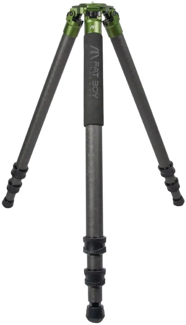Main image of Fatboy Tripods Traverse 3 Section Tripod - Carbon Fiber and Aluminum Tripod with Durable Frame, Lightweight, Stable, Bubble Level, Adjustable Legs, and Hands-Free Operation for Hunting, Shooting