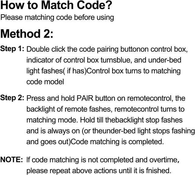 Alt view image 3 of 5 - FQOUG Adjustable Bed Replacement Remote Control for GhostBed Adjustabled Bed, Okin Model RF.27.19.02 Remote, for Fromann, ASONLY, ESHINE