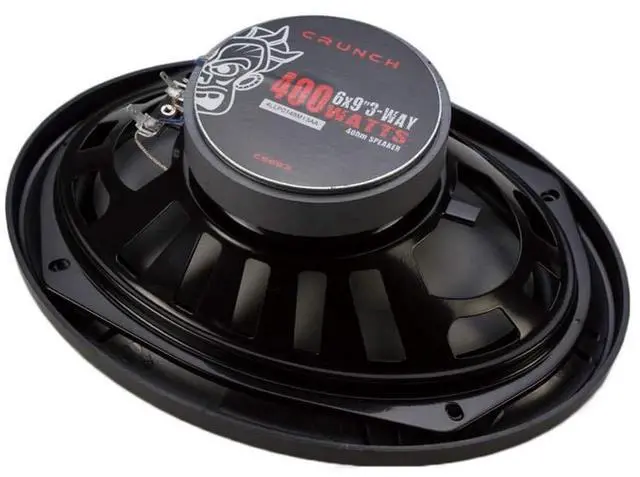 Alt view image 2 of 5 - Crunch CS693 Full Range 3-Way Car Speaker, 6 x 9-Inch